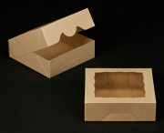 Natural Brown Bakery Boxes (eco-friendly)