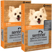 Sentinel Spectrum for Dogs 2 8 lbs 12 Chews On Sale