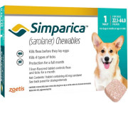 Simparica 22.1 44 lbs 1 Chew Tab On Sale EntirelyPets Rx
