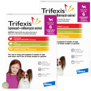 Trifexis 5 10 lbs for Dogs 12 Chewable Tablets