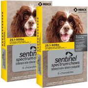 Sentinel spectrum yellow 6 hot sale pack