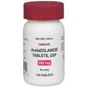 Acetazolamide 250mg (100 tablet) (Manufacturer may vary)