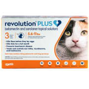 Revolution Plus for Cats selamectin sarolaner topical solution