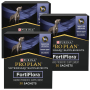 3 Pack FortiFlora CANINE Nutritional Supplement by Purina Box of 30 1 gram packets On Sale EntirelyPets Rx