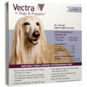 Vectra for Dogs 56 100 lbs 3 Doses Fleas Protection On Sale EntirelyPets Rx