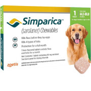 Simparica for Dogs lbs (1 Chew Tab) [Flea Tick] On