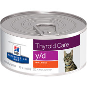 Hill's Prescription Diet y/d Feline Thyroid Care with Chicken