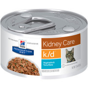 Hill's Prescription Diet k/d Feline Kidney Care Veg, Tuna & Rice