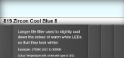 Cool white to warm white filter on sale