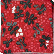 Pentik Puolukka Red Lunch Napkins - Holiday Home Accents