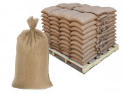 Filled Sandbags - Green Cactus HD Sandbags with 4,000 Hours UV Protection -  Pallet of Pre-Filled Sand Bags