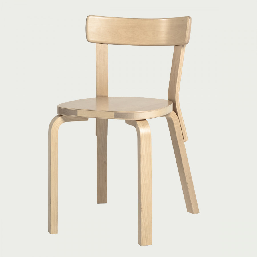 Artek Alvar Aalto 69 Chair - Birch