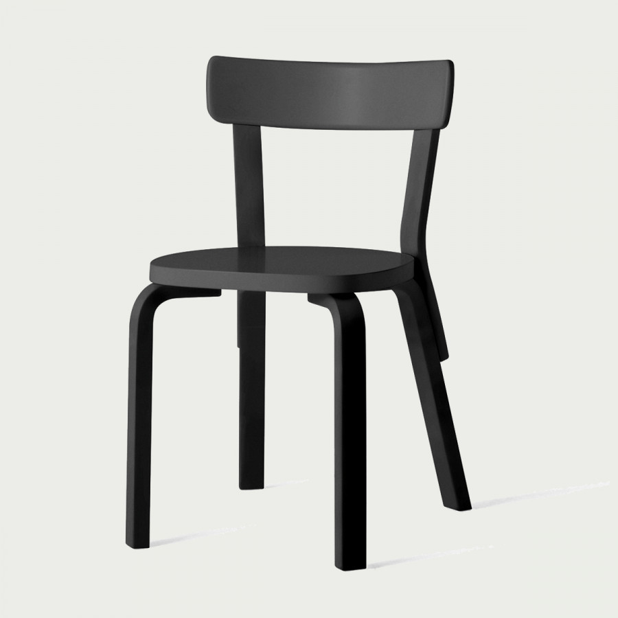 Artek Alvar Aalto 69 Chair - All Lacquered