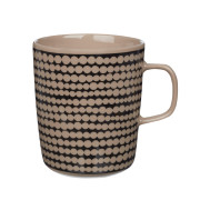 Marimekko Rasymatto Terra / Black Mug