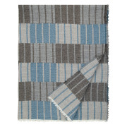 Lapuan Kankurit Sointu Blue Wool Blanket
