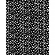 Marimekko Mini-Unikko Black / White Cotton Fabric
