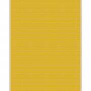 Marimekko Alku Yellow / Beige Acrylic-Coated Cotton / Linen Fabric