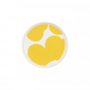 Marimekko Iso Unikko White / Spring Yellow Small Plate