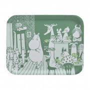 Muurla Moomin Room for All Green / White Large Tray