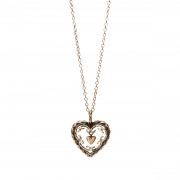 Kalevala Heart of the House Bronze Pendant Necklace