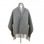Lapuan Kankurit Uni Grey Wool Pocket Shawl