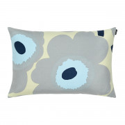 Marimekko Unikko Grey / Sand / Blue Lounge Pillow