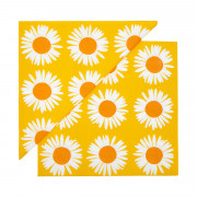 Marimekko Auringonkukka Yellow / Orange Lunch Napkin