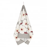 Marimekko Pieni Unikko White / Grey / Red Tea Towel