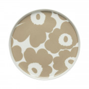 Marimekko Unikko White / Beige Salad Plate