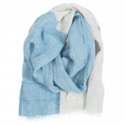 Lapuan Kankurit Tsavo Beige / Blue Scarf