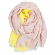 Lapuan Kankurit Tsavo Yellow / Light Pink Scarf