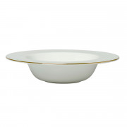 Marimekko Oiva 10 Year Anniversary Gold Rimmed Soup Bowl