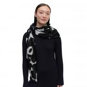 Marimekko Fiore Unikko Black / White Scarf