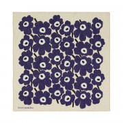 Marimekko Ihastuttava Unikko Dark Blue / Tan Scarf