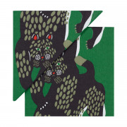 Marimekko Ilves Green / Blue / Brown Lunch Napkins