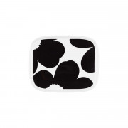 Marimekko Iso Unikko Black / White Small Plate - Anniversary Edition