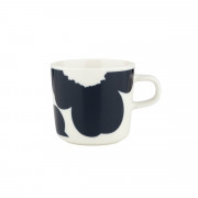 Marimekko Iso Unikko Dark Blue / White Small Coffee Cup - Anniversary Edition