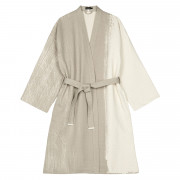 Marimekko Kuiskaus Grey / Beige Bathrobe