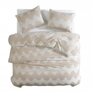 Marimekko Lokki Beige / White Full / Queen Duvet Cover Set