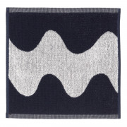 Marimekko Lokki Ivory / Navy Washcloth