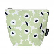 Marimekko Mini Unikko Sage / Off White / Dark Blue Kaje Cosmetic Bag