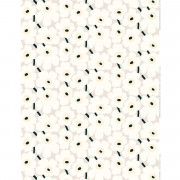 Marimekko Pieni Unikko Beige / Ivory Fabric