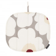 Marimekko Pieni Unikko White / Grey / Red Potholder