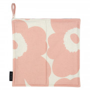 Marimekko Pieni Unikko Cotton / Peach Pot Holder 