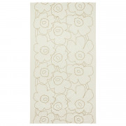 Marimekko Piirto Unikko Cream / Gold Tablecloth