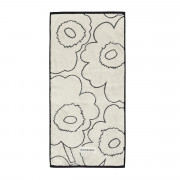 Marimekko Piirto Unikko Ivory / Black Hand Towel