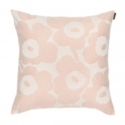 Marimekko Pieni Unikko Light Pink Throw Pillow