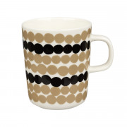 Marimekko Rasymatto Beige / White / Black Mug