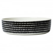 Marimekko Rasymatto White / Black Serving Bowl