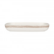 Marimekko R?symatto White / Clay Serving Dish